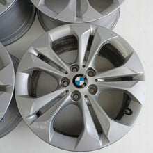 Laden Sie das Bild in den Galerie-Viewer, 4x Alufelge 17 Zoll 7.5" 5x112 52ET Glanz Silber 6856065 BMW X1 F48 Rim Wheel FEL3367984874tv
