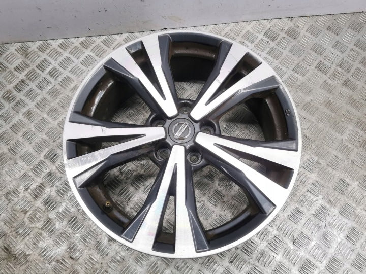 1x Alufelge 18 Zoll 5x114.3 Nissan Qashqai I Rim Wheel FEL6433219005mo