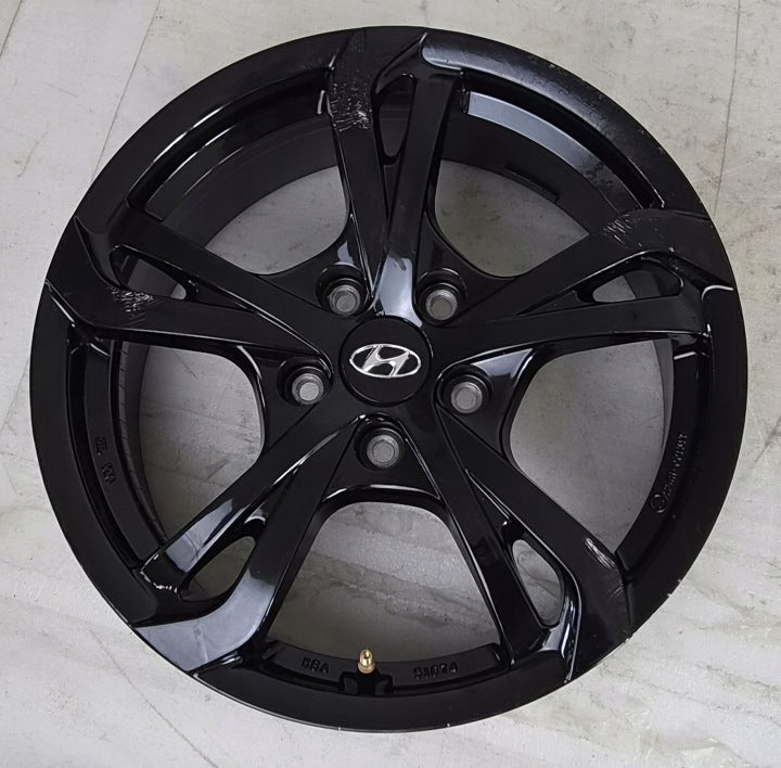 4x Alufelge 17 Zoll 7.0" 5x114.3 47ET KBA51674 Hyundai Kona Rim Wheel FEL7185522049cr