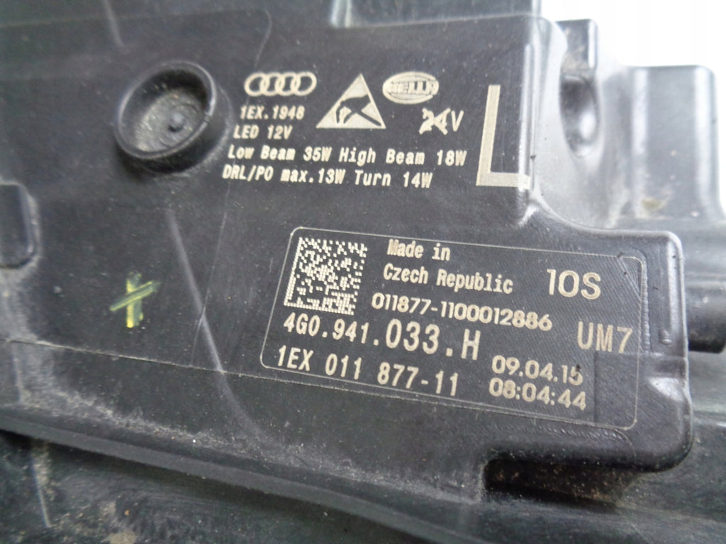 Frontscheinwerfer Audi A6 C7 4G0941033H Full LED Links Scheinwerfer Headlight SCH9988185353rp