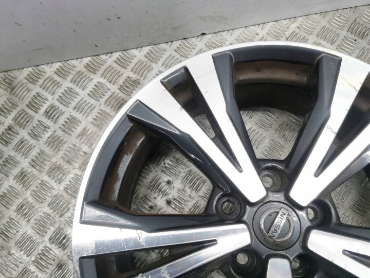 1x Alufelge 18 Zoll 5x114.3 Nissan Qashqai I Rim Wheel FEL6433219005mo