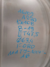 Load image into Gallery viewer, 1x Alufelge 19 Zoll 8.0" 5x108 47 5ET Matt Graphit M1TJ-1007-AB Ford I Rim Wheel FEL9248895891fu