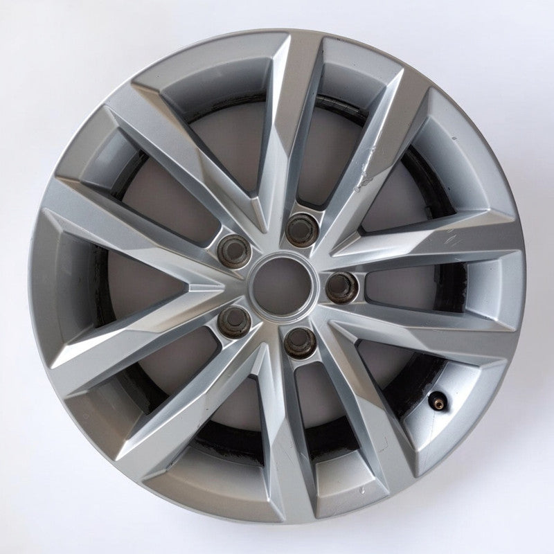 1x Alufelge 16 Zoll 6.5" 5x112 41ET Glanz Silber 3G0601025 VW Passat B8