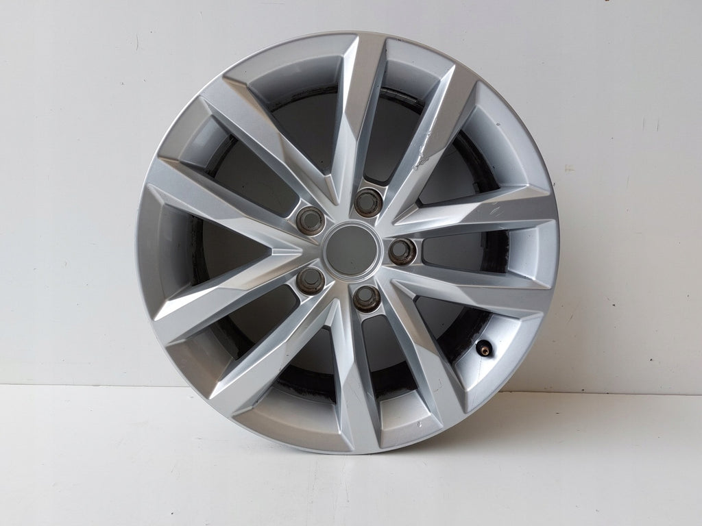 1x Alufelge 16 Zoll 6.5" 5x112 41ET Glanz Silber 3G0601025 VW Passat B8