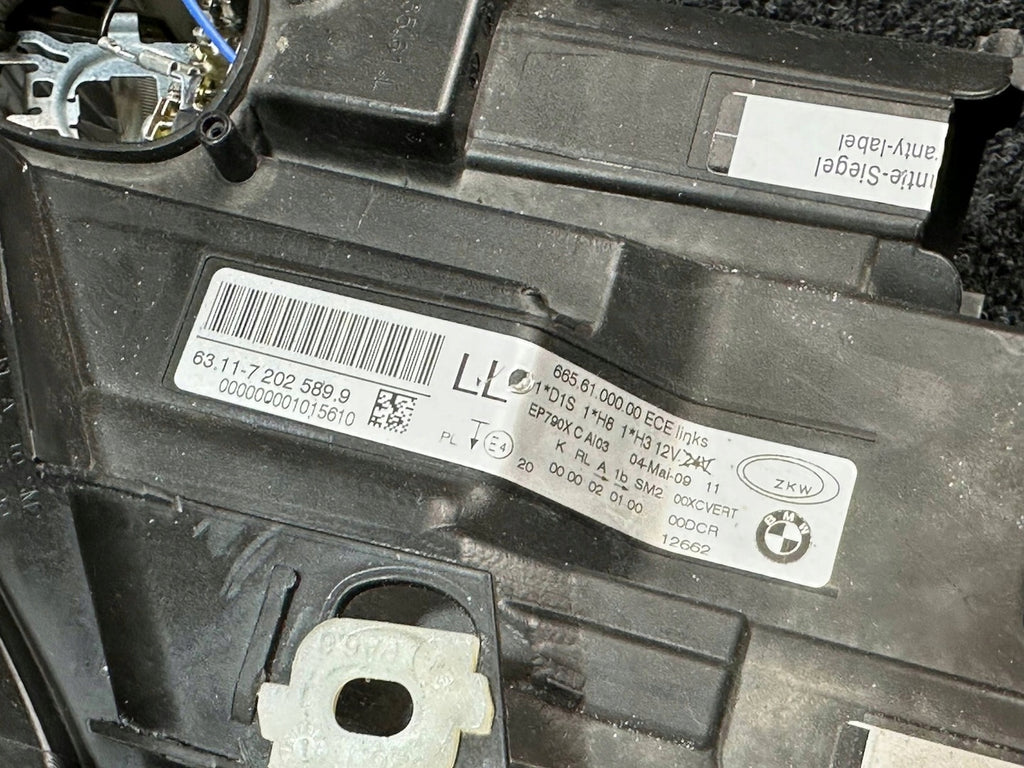 Frontscheinwerfer BMW E91 E90 7202589 Xenon Links Scheinwerfer Headlight SCH2175976868ke