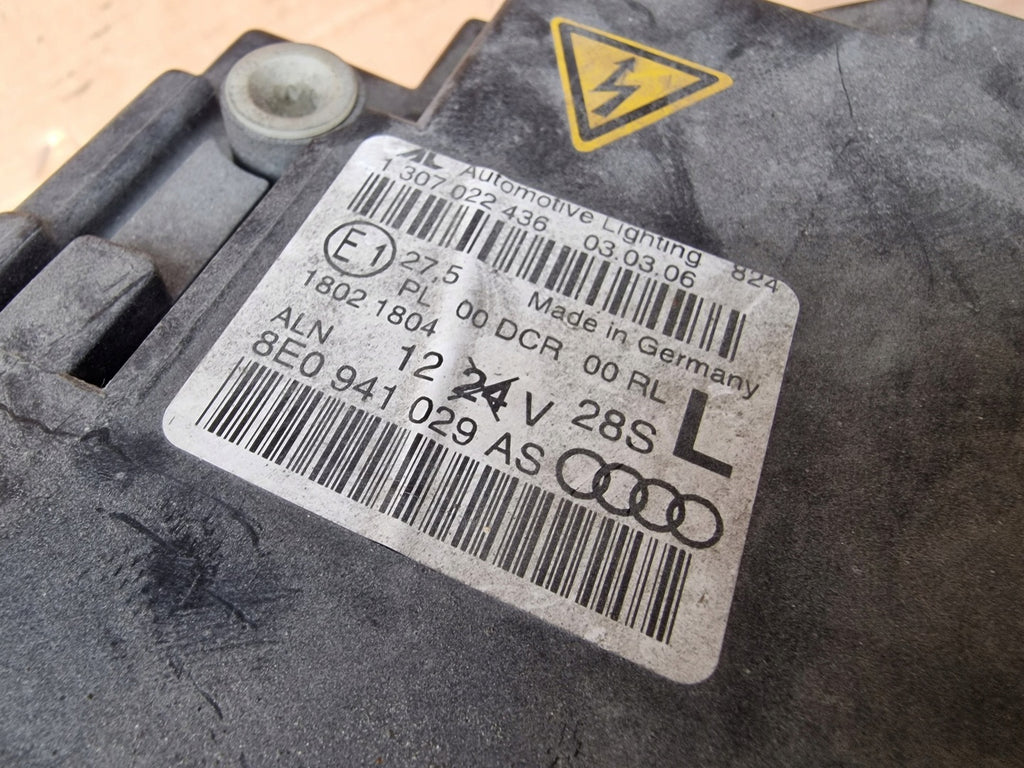 Frontscheinwerfer Audi A4 B7 8E0941029AS Xenon Links Scheinwerfer Headlight