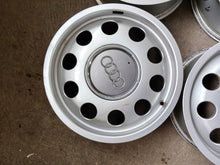 Laden Sie das Bild in den Galerie-Viewer, 4x Alufelge 15 Zoll 6.0" 5x100 38ET Glanz Silber 8L0601025 Audi Rim Wheel FEL3429804967hp