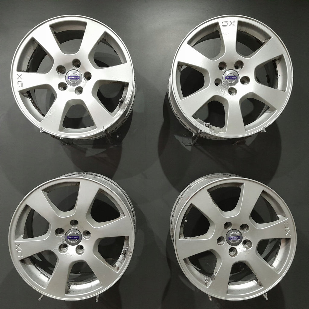 4x Alufelge 17 Zoll 7.5" 5x108 55ET Glanz Silber 30671480 Volvo V60 I Xc60 FEL9140782860ds