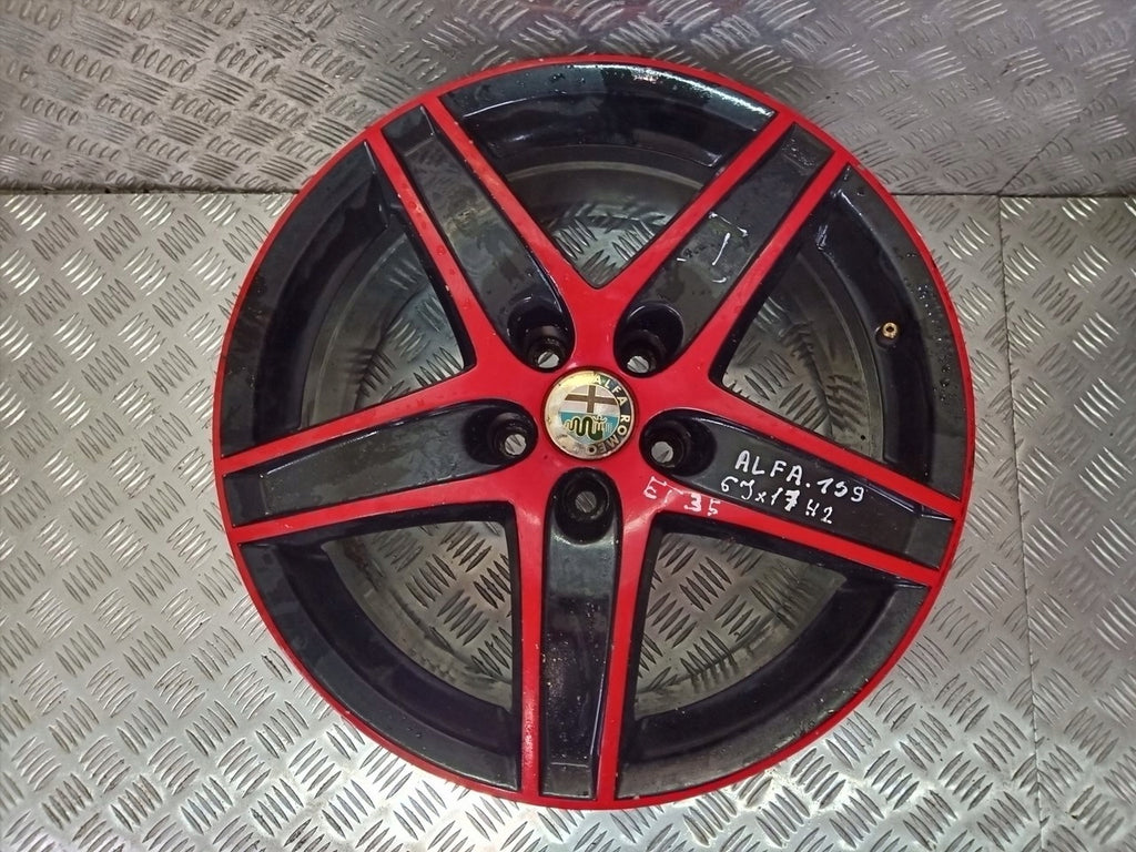 1x Alufelge 17 Zoll 6.0" 5x100 Alfa Romeo 159 Rim Wheel FEL5337683618tk