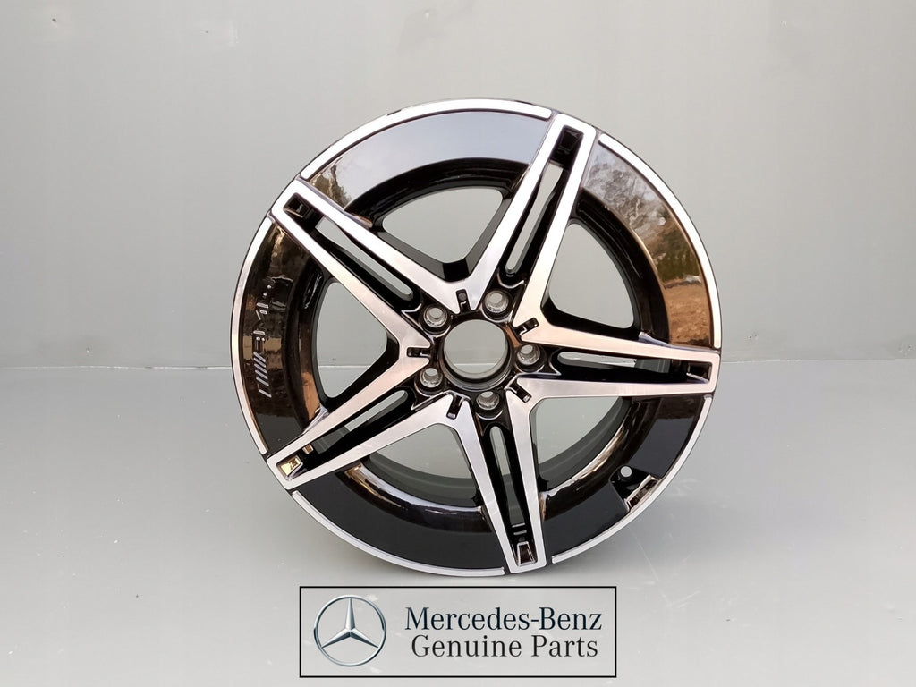 1x Alufelge 19 Zoll 7.5" 5x112 53 5ET A2434011700 Mercedes-Benz Eqb X243 FEL3144294643ab