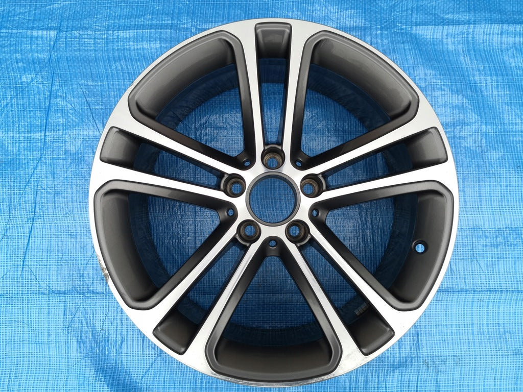 1x Alufelge 18 Zoll 7.5" 5x112 40ET Glanz Grau A2064016400 Mercedes-Benz W206 Mg FEL6404036566wj
