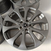 Laden Sie das Bild in den Galerie-Viewer, 4x Alufelge 18 Zoll 8.0" 5x112 38ET Glanz Grau A2534011500 Mercedes-Benz Glc FEL8172450071lg