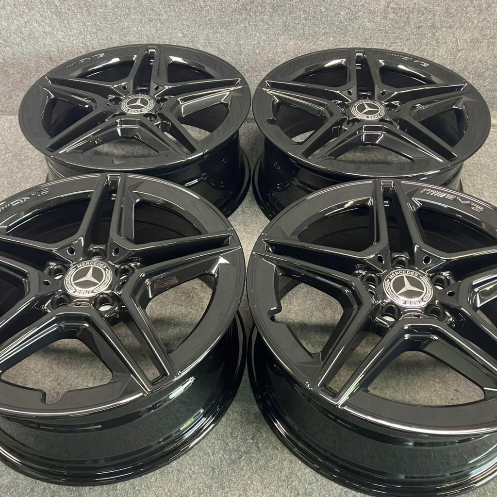 4x Alufelge 18 Zoll 7.5" 5x112 49ET A1774011500 Mercedes-Benz Cla Rim Wheel FEL2201203831cu