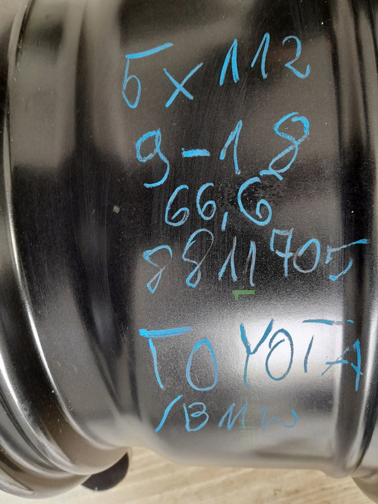 1x Alufelge 18 Zoll 9.0" 5x114.3 32ET Glanz 8811705 Toyota Rim Wheel