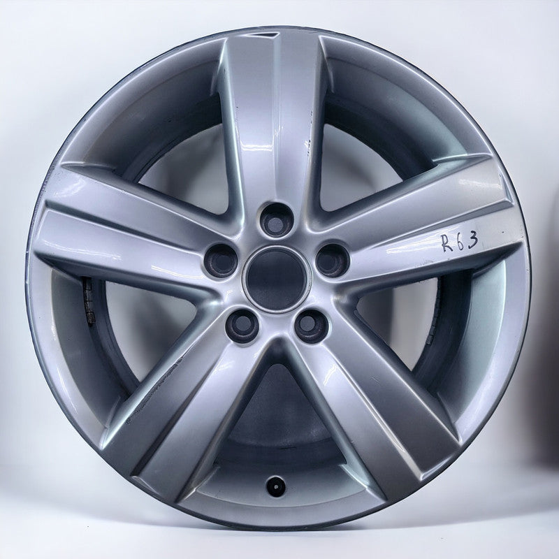 1x Alufelge 17 Zoll 7.0" 5x112 47ET Glanz Silber 1T0601025T VW Touran Golf