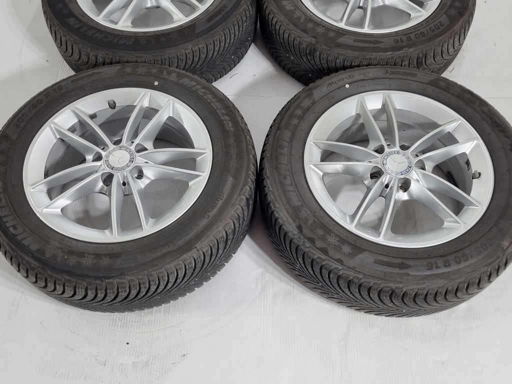 4x Alufelge 16 Zoll 6.5" 5x112 44ET A1774010000 Mercedes-Benz Rim Wheel FEL5519950498vd