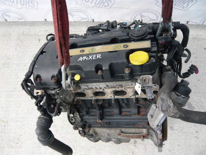 Motor Opel Corsa D A14XER 1.4 74kW 2010 Benzin Engine Unkomplett MOT9777655609pq