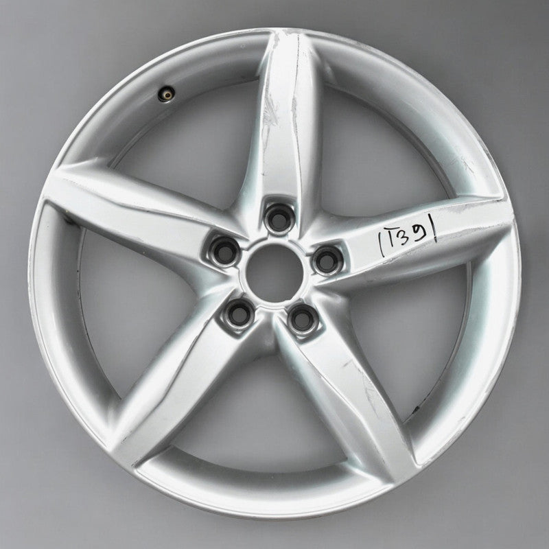 1x Alufelge 18 Zoll 8.0" 5x112 47ET Glanz Silber 8K0601025D Audi A4 Rim Wheel