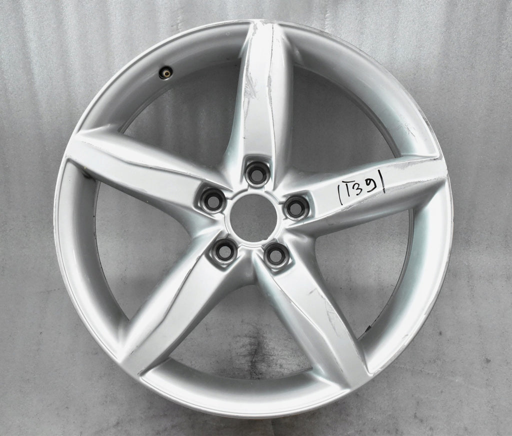 1x Alufelge 18 Zoll 8.0" 5x112 47ET Glanz Silber 8K0601025D Audi A4 Rim Wheel