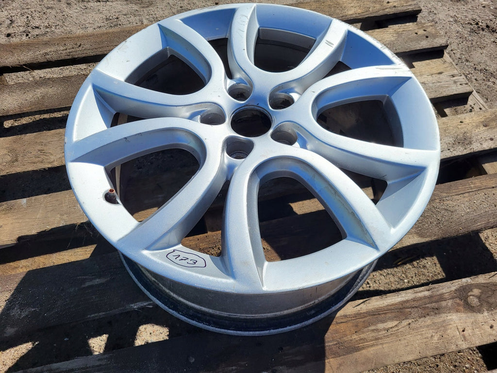 1x Alufelge 18 Zoll 7.5" 5x108 49ET 9671401880 Peugeot Rim Wheel