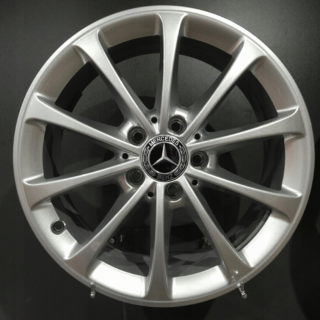 4x Alufelge 17 Zoll 6.5" 5x112 44ET Glanz Silber A1774010300 Mercedes-Benz W177 FEL3156534487ky