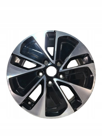 1x Alufelge 16 Zoll 6.5" 5x114.3 50ET Glanz Schwarz 52910-CR100 Kia Ceed