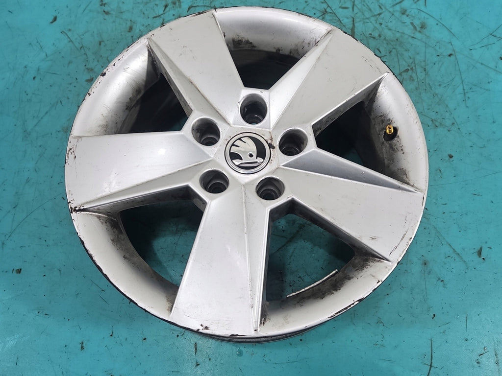 1x Alufelge 16 Zoll 6.5" 5x112 5E0601025H Skoda Octavia Iii Rim Wheel FEL7331749539jb
