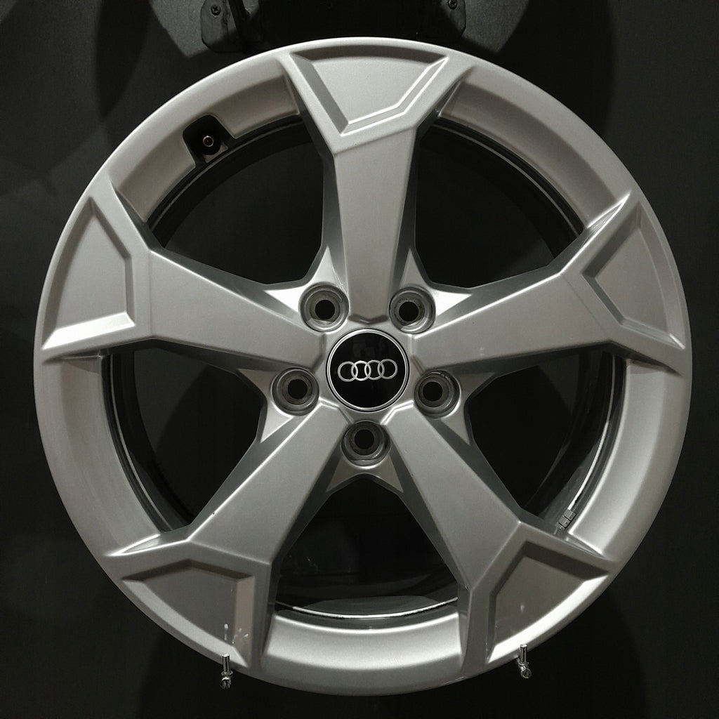 4x Alufelge 17 Zoll 6.5" 5x112 38ET Glanz Silber 83A071497 Audi Q3 Rim Wheel FEL6420729133te