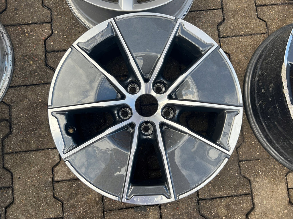 1x Alufelge 16 Zoll 6.5" 5x112 Bmw Rim Wheel