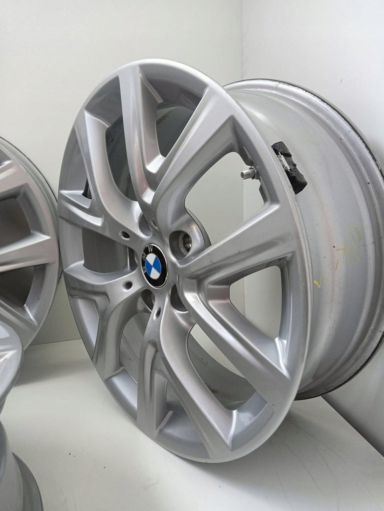 4x Alufelge 17 Zoll 6.5" 5x112 39ET Glanz Silber 6856076 BMW F39 X1 F48 FEL8031093124az