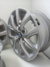 Load image into Gallery viewer, 4x Alufelge 17 Zoll 6.5" 5x112 39ET Glanz Silber 6856076 BMW F39 X1 F48 FEL8031093124az