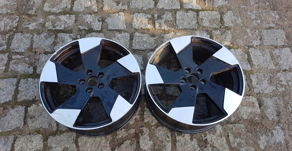 1x Alufelge 19 Zoll 8.0" 5x108 48 5ET Schwarz 80000286 Volvo Rim Wheel FEL8819884264mk