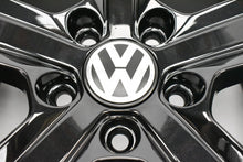 Load image into Gallery viewer, 4x Alufelge 16 Zoll 6.5" 5x112 46ET Glanz Schwarz 5G0601025BN VW Touran Jetta FEL3839109937rn