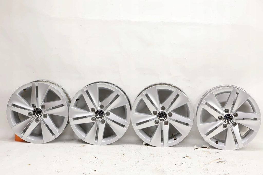 4x Alufelge 16 Zoll 7.0" 5x112 48ET Matt 5H0601025 VW Golf Viii Rim Wheel FEL2662623454sv
