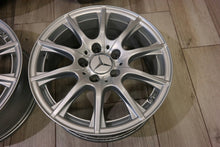 Load image into Gallery viewer, 4x Alufelge 16 Zoll 6.5&quot; 5x112 38ET Glanz Silber A2054012400 Mercedes-Benz W205