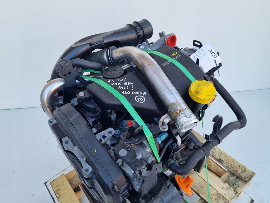 Motor Renault Megane III K9K834 1.5 DCI 90PS 66kW 160TKm 2008 Diesel Komplett