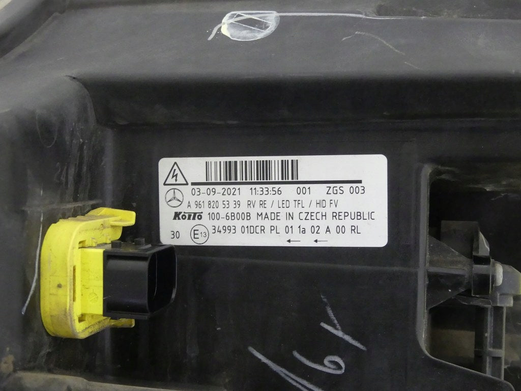 Frontscheinwerfer Mercedes-Benz 9618205339 LED Rechts Scheinwerfer Headlight SCH5901983352ze