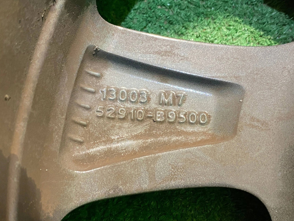 1x Alufelge 14 Zoll 5.5" 4x100 52910-B9500 Hyundai I10 Rim Wheel FEL7966421620pe