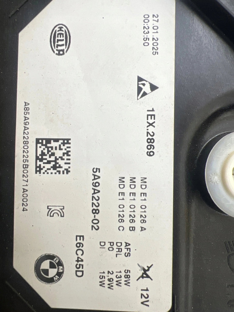 Frontscheinwerfer BMW X1 5A9A228-02 LED Rechts Scheinwerfer Headlight SCH1092894173ih