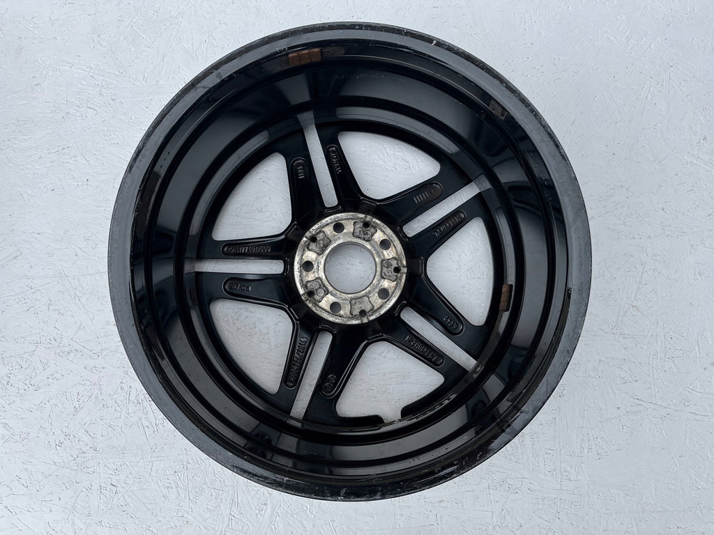 1x Alufelge 18 Zoll 7.5" 5x112 49ET Glanz Schwarz A1774011500 Mercedes-Benz W177