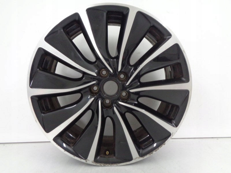 1x Alufelge 19 Zoll 7.0" 5x108 38ET Glanz Schwarz YP00174580 Opel Grandland X