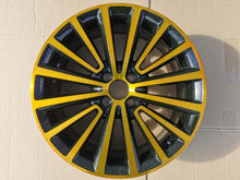 Load image into Gallery viewer, 1x Alufelge 17 Zoll 6.5" 4x100 43ET Glanz Schwarz 1S0601025N VW Saj Rim Wheel FEL5001290827qj