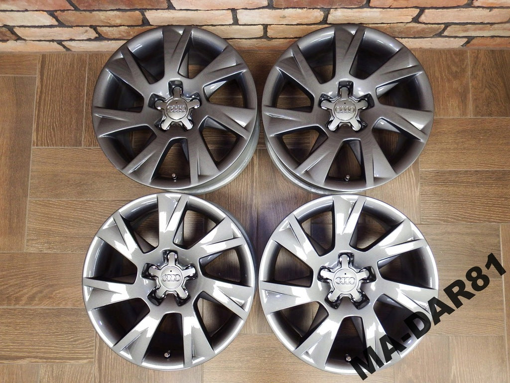 4x Alufelge 17 Zoll 7.5" 5x112 28ET 8T0601025C Audi C7 A4 B8 Rim Wheel FEL6661345152wx