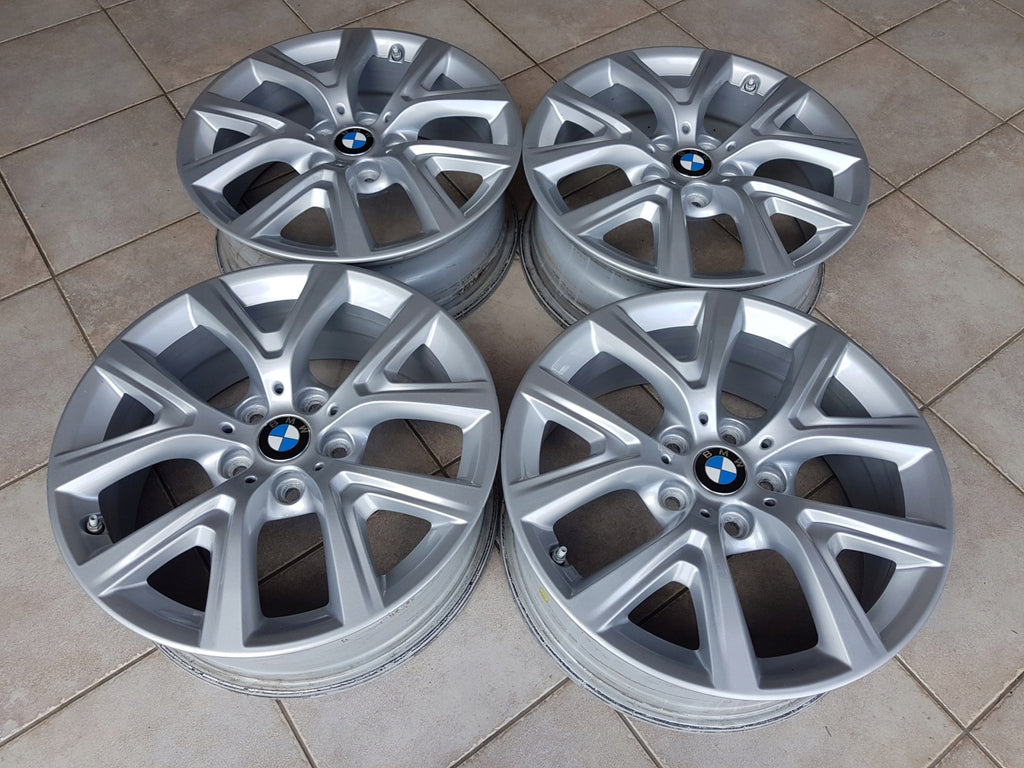 4x Alufelge 17 Zoll 6.5" 5x112 39ET Glanz Silber 6856076 BMW F39 X1 F48 FEL7931748250jz
