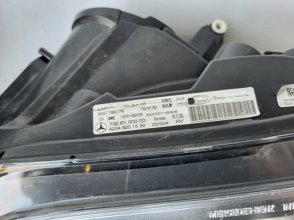 Frontscheinwerfer Mercedes-Benz X204 A2048201639 A2048201539 Xenon Ein Satz SCH2970140355cy