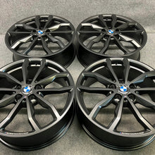Laden Sie das Bild in den Galerie-Viewer, 4x Alufelge 18 Zoll 6.5" 5x112 41ET Glanz Grau 6877550 BMW F39 X1 F48 Rim Wheel FEL2860301972ml