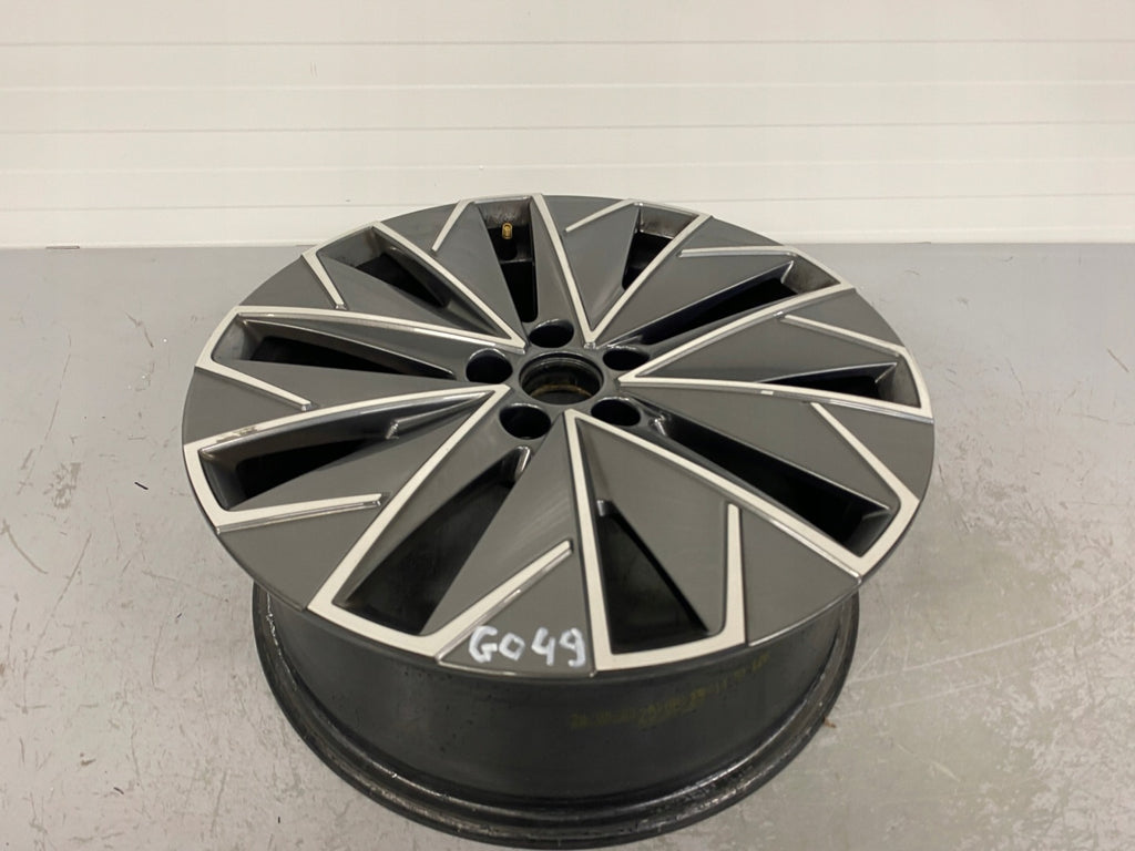 1x Alufelge 17 Zoll 6.5" 5x100 40ET Glanz Schwarz 658601025A Skoda Scala FEL6235816022le