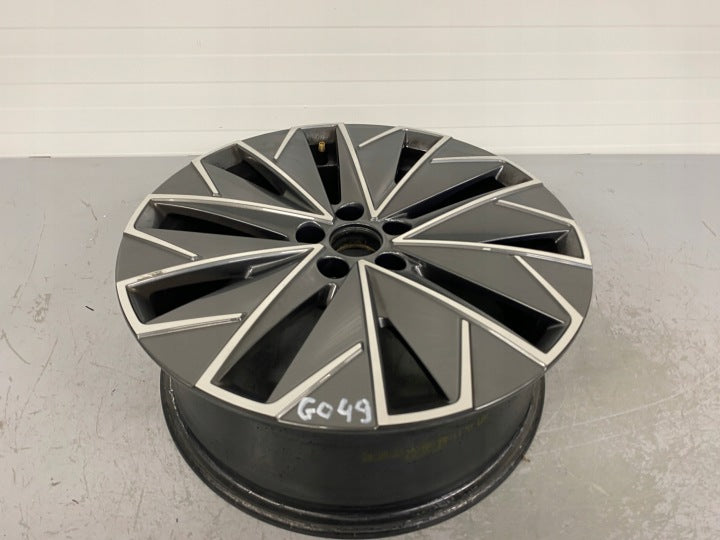 1x Alufelge 17 Zoll 6.5" 5x100 40ET Glanz Schwarz 658601025A Skoda Scala FEL9293298927wt