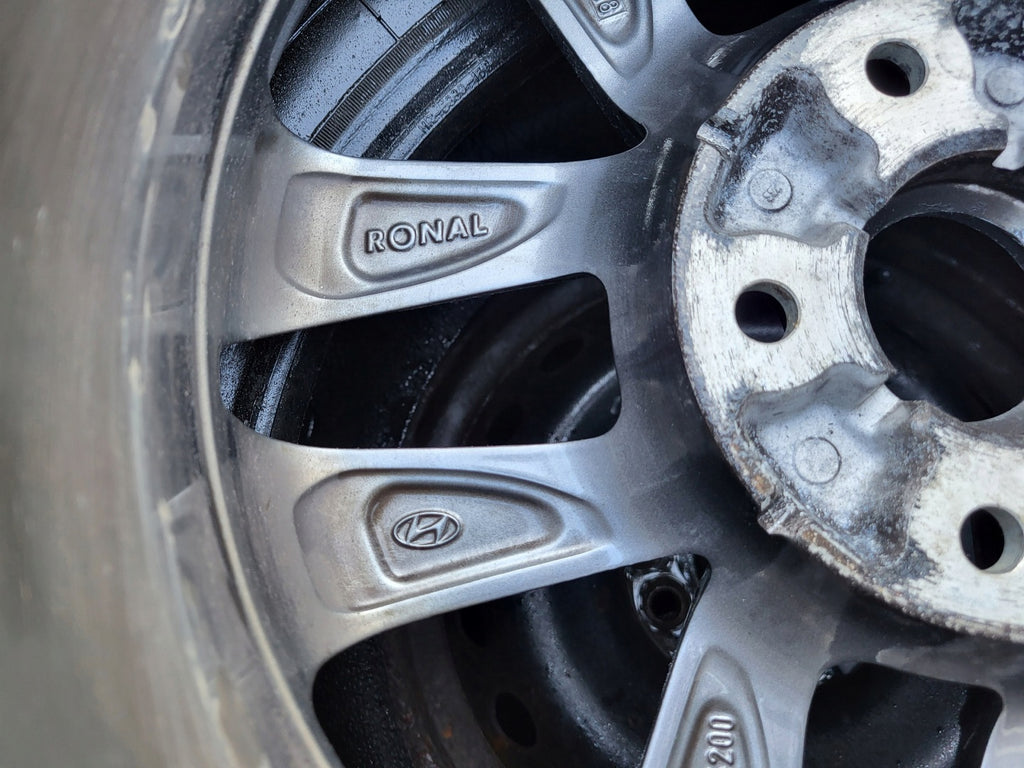 1x Alufelge 16 Zoll 6.5" 5x114.3 50ET Glanz Graphit 52910-G4200 Hyundai I I40 Mg FEL9833482415pg