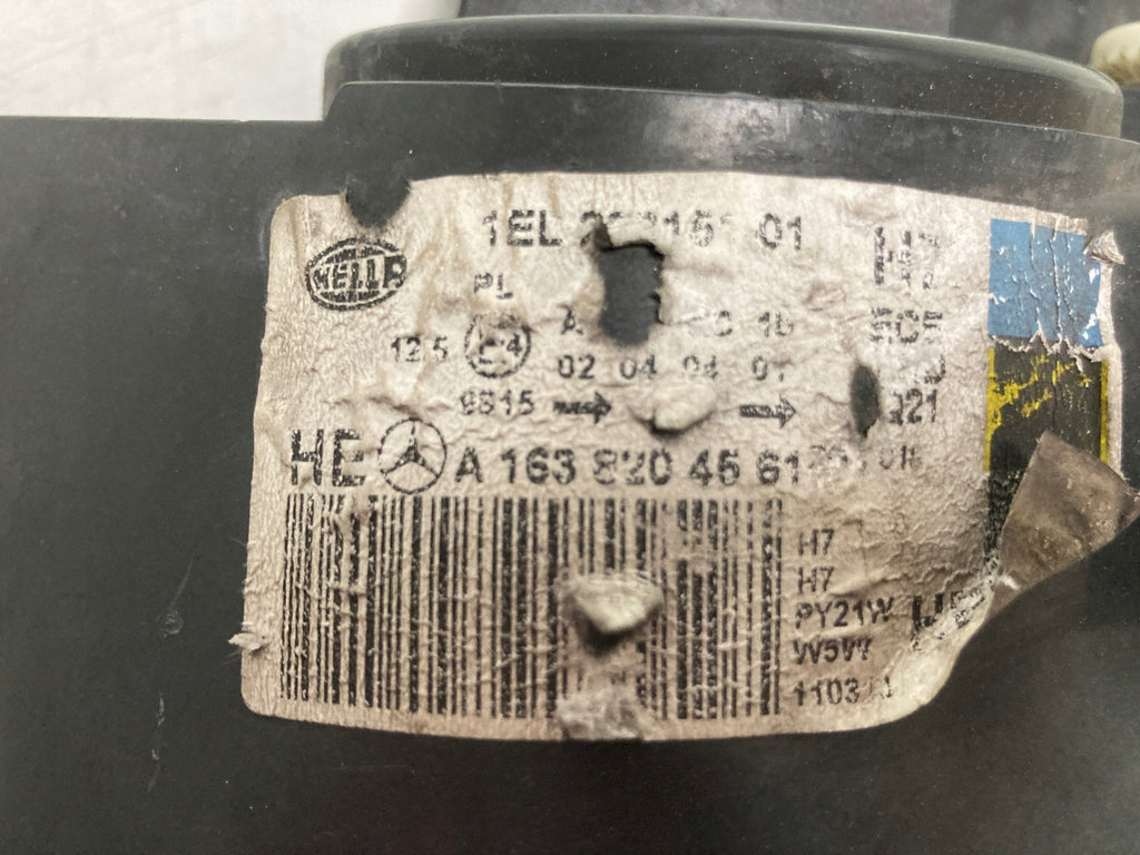 Frontscheinwerfer Mercedes-Benz W163 A1638204561 Links Scheinwerfer Headlight